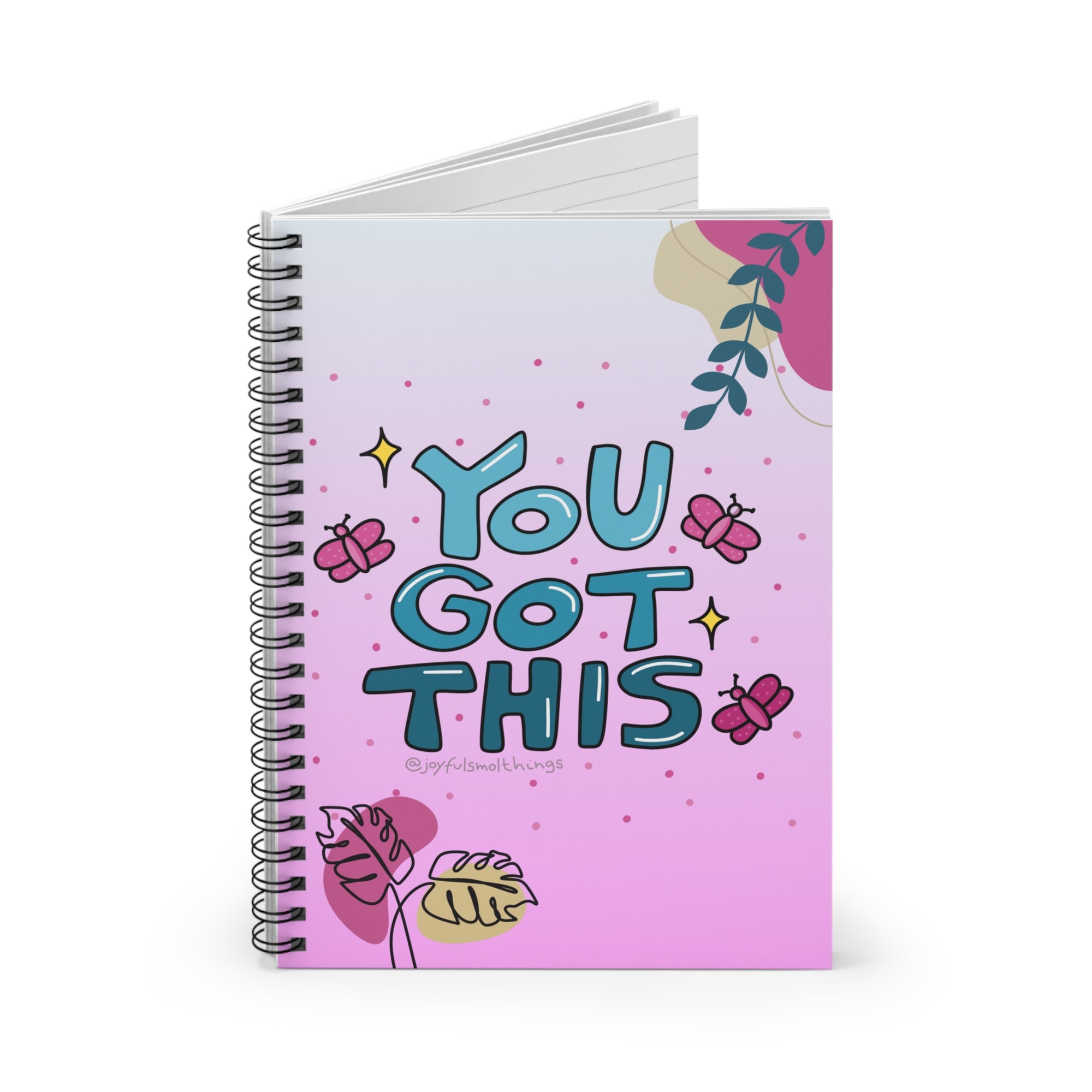 Motivational Spiral Notebook - 'You Got This'