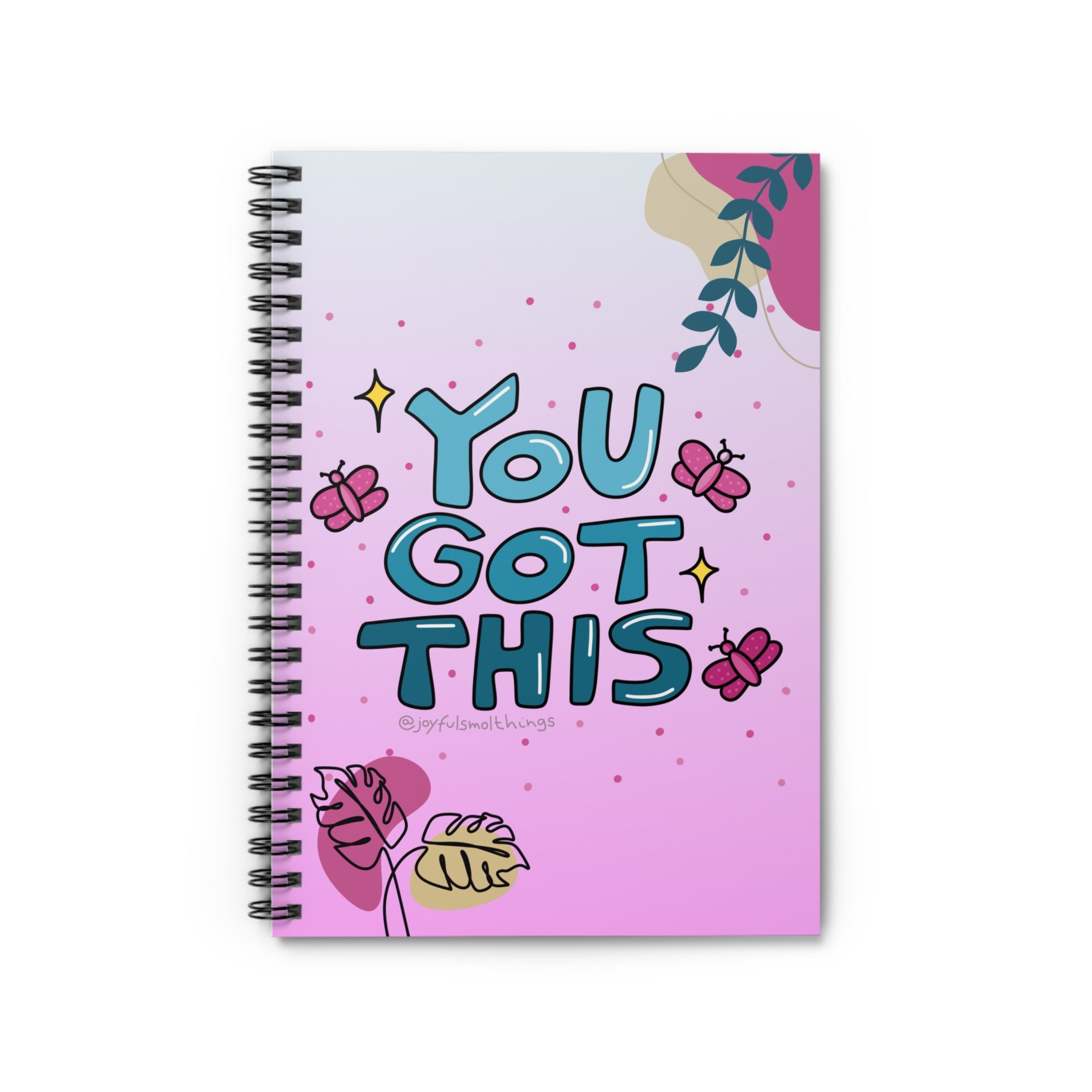 Motivational Spiral Notebook - 'You Got This'