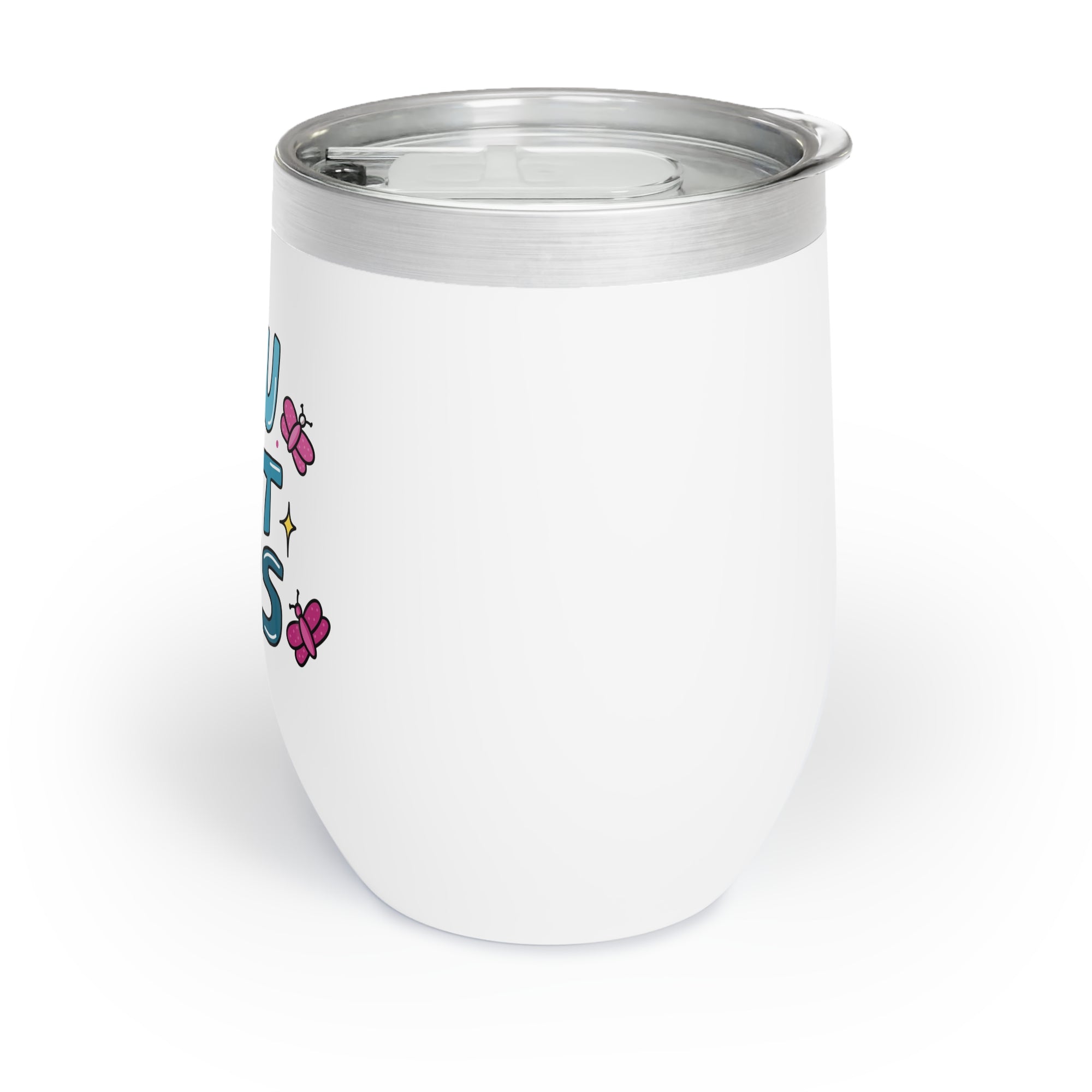 Motivational Wine Tumbler - "You Got This" - Cute Insulated Drinkware for Relaxing Moments