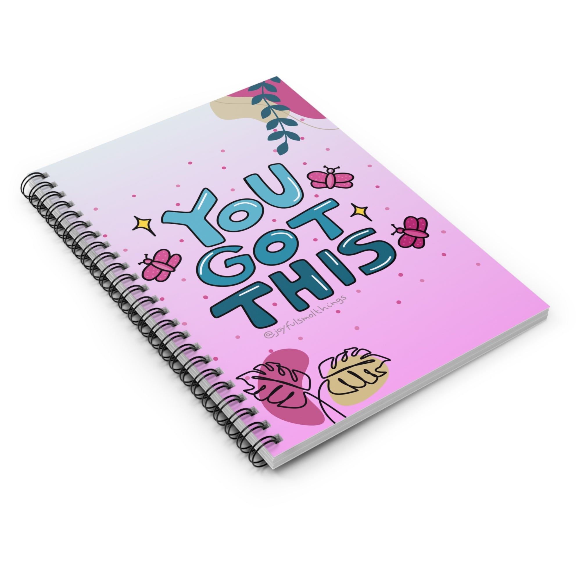 You Got This Spiral Notebook - Motivational Stationery for Students & Creatives