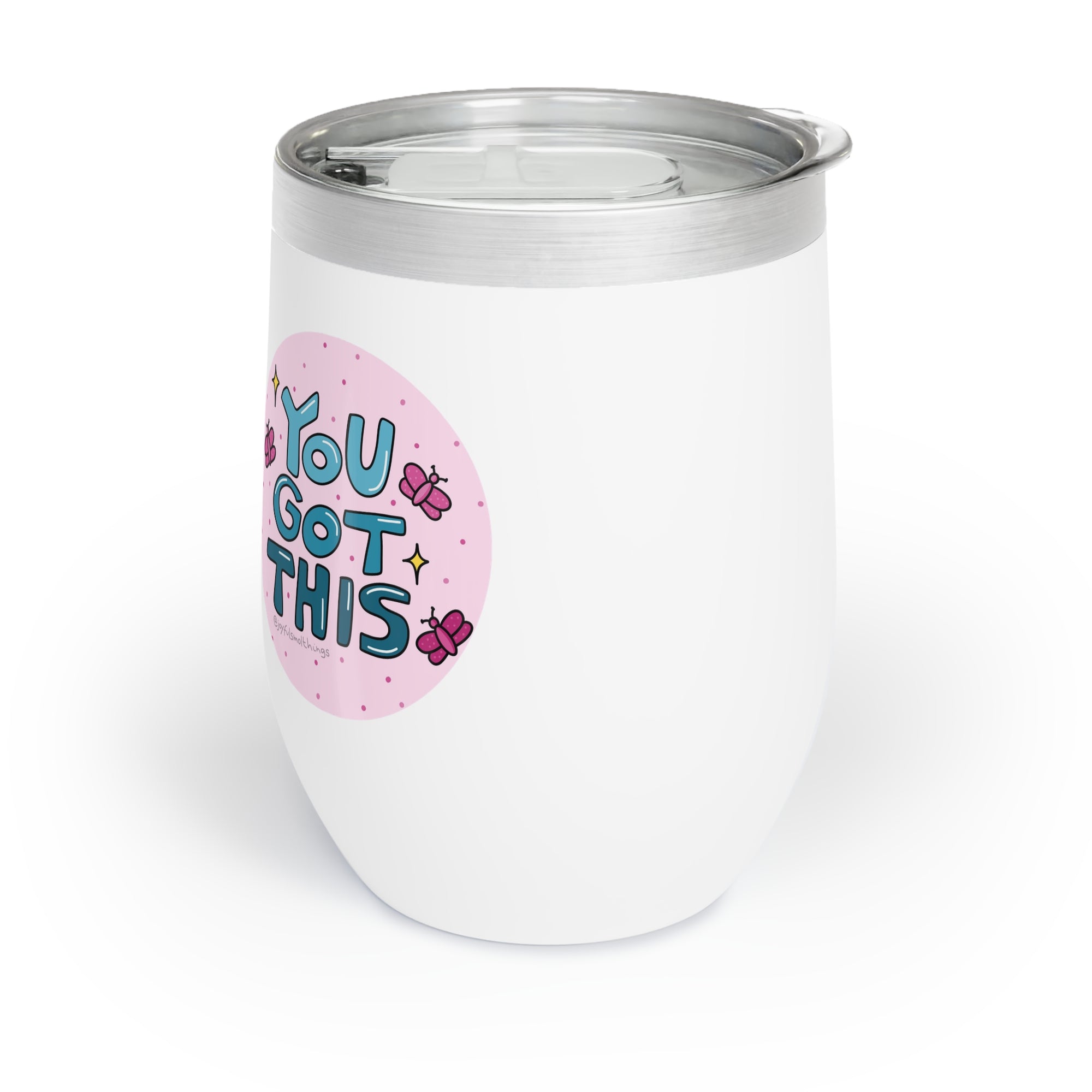 Inspirational Wine Tumbler – You Got This – Perfect for Celebrations & Self-Care