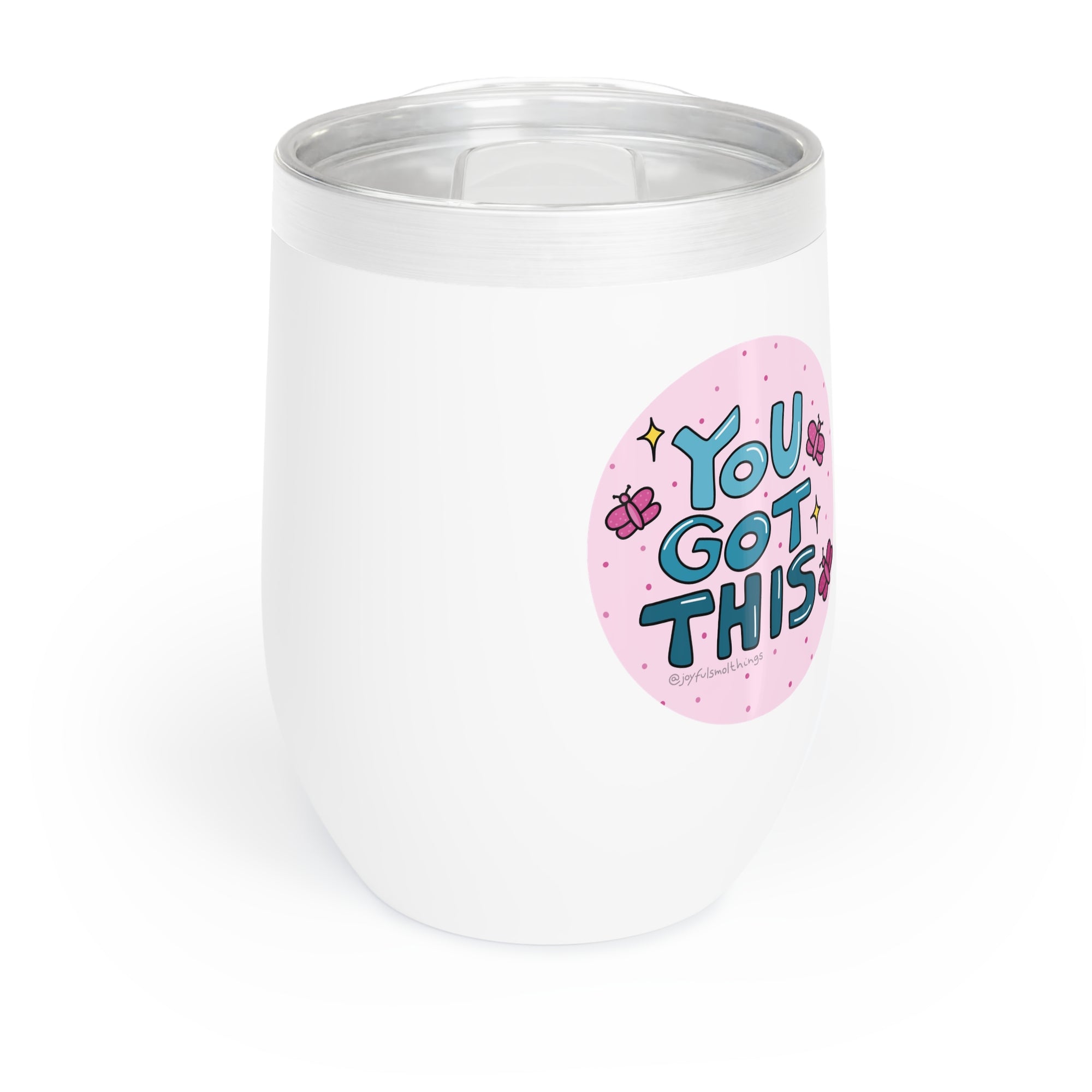 Inspirational Wine Tumbler – You Got This – Perfect for Celebrations & Self-Care