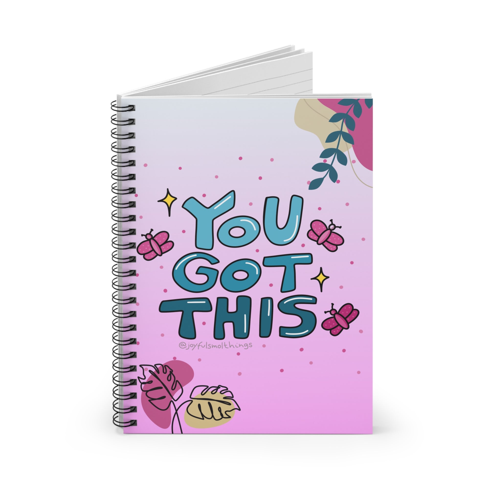 You Got This Spiral Notebook - Motivational Stationery for Students & Creatives