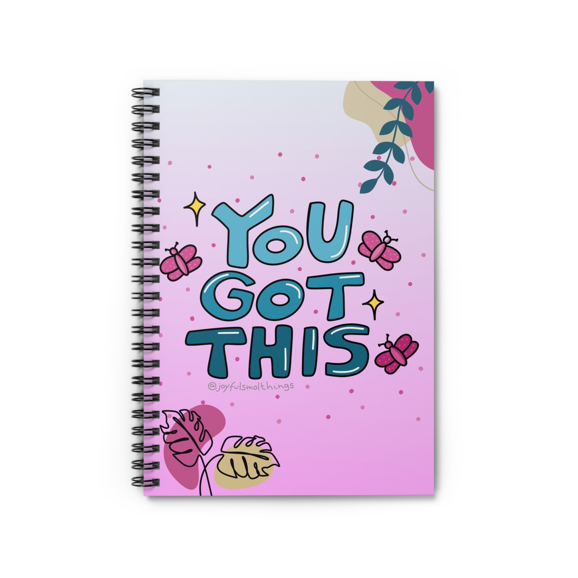 You Got This Spiral Notebook - Motivational Stationery for Students & Creatives