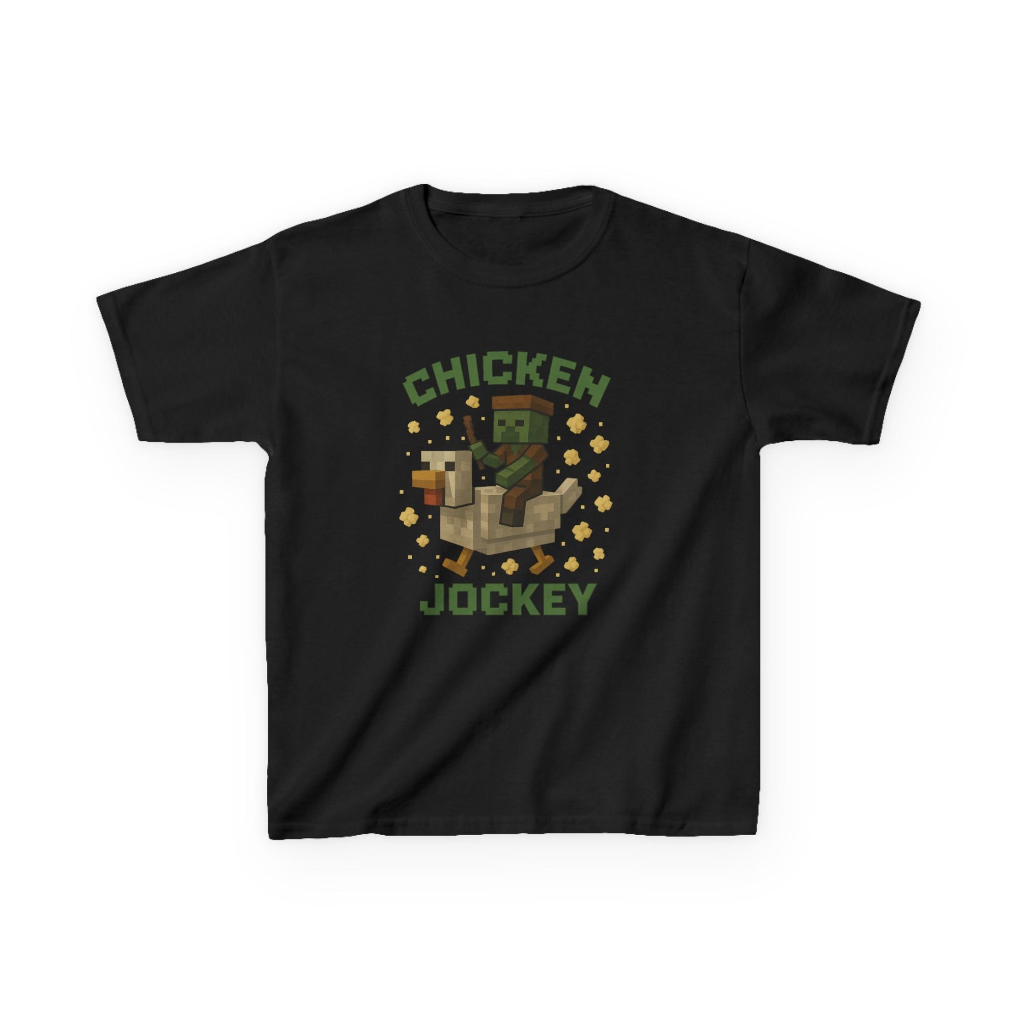 Kids Chicken Jockey Tee - Fun Gaming T-Shirt for Young Gamers