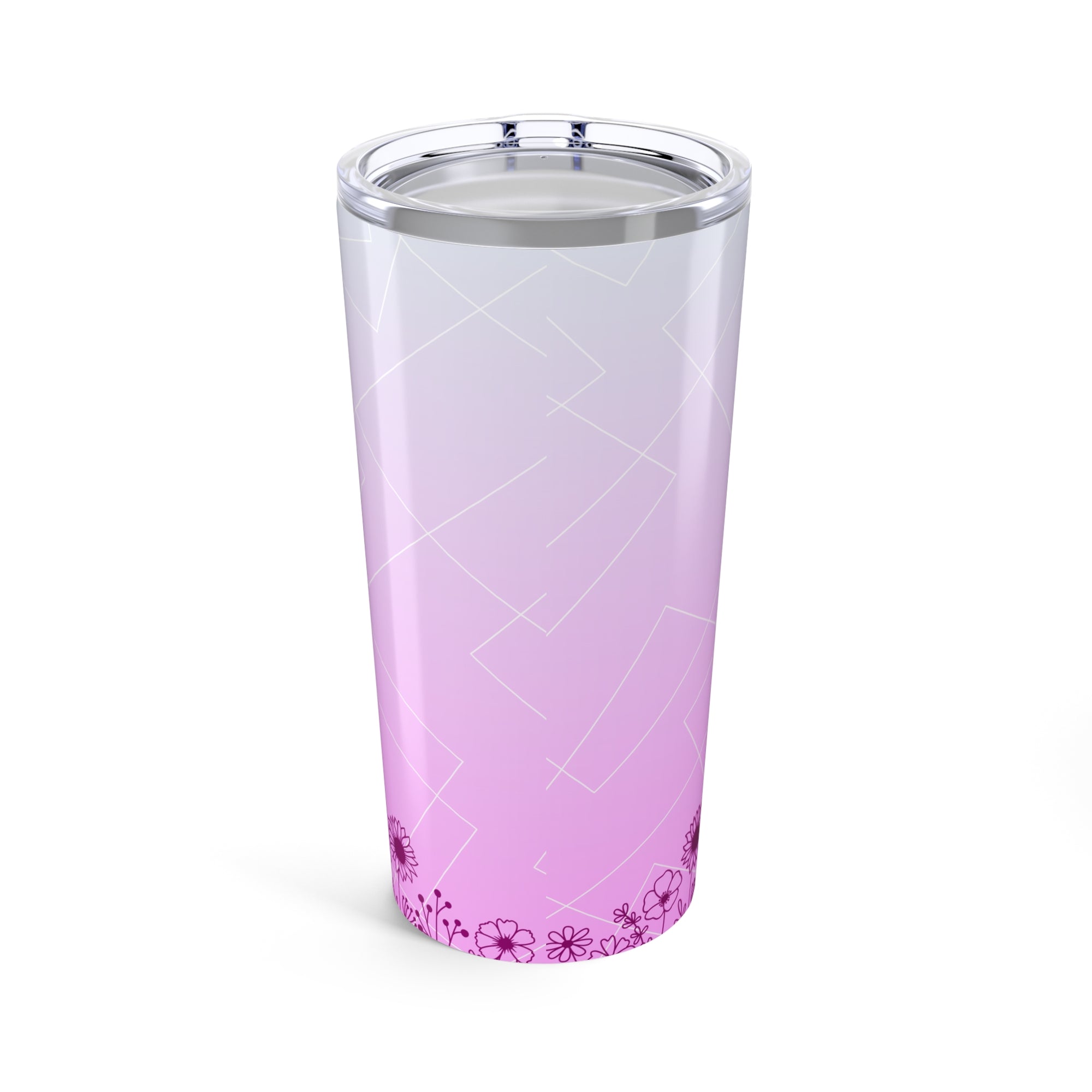 Inspirational 20oz Tumbler - 'You Got This' with Floral Design