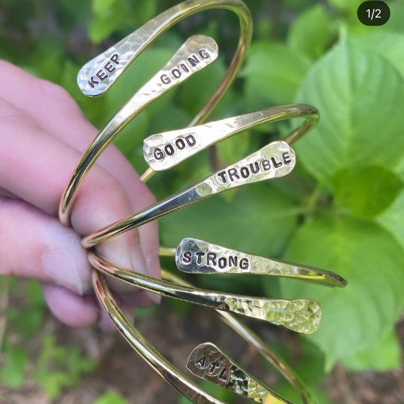 Badass Brass Cuff